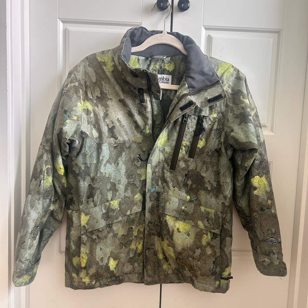 Columbia Titanium Omni-Tech Jacket in Camouflage